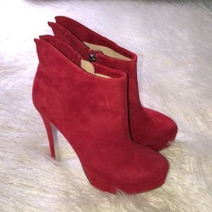 Red stilettos!